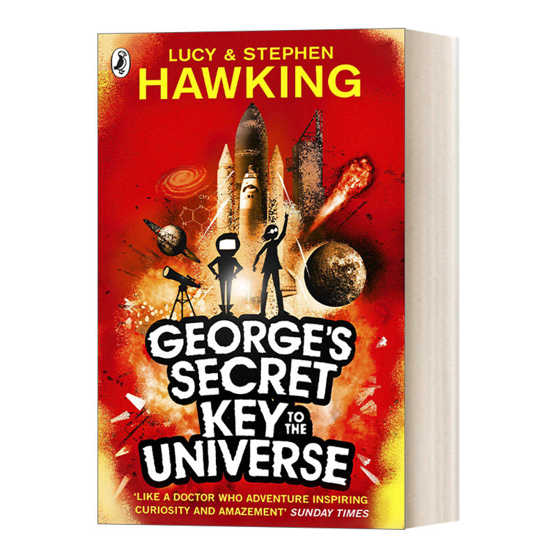 英文原版 George's Secret Key to the Universe 乔治的宇宙秘密钥匙1 霍金父女合著儿童太空冒险小说,书籍/杂志/报纸,科普读物/自然科学/技术类原版书,淘宝优惠券,粉丝福利购,淘宝优惠卷