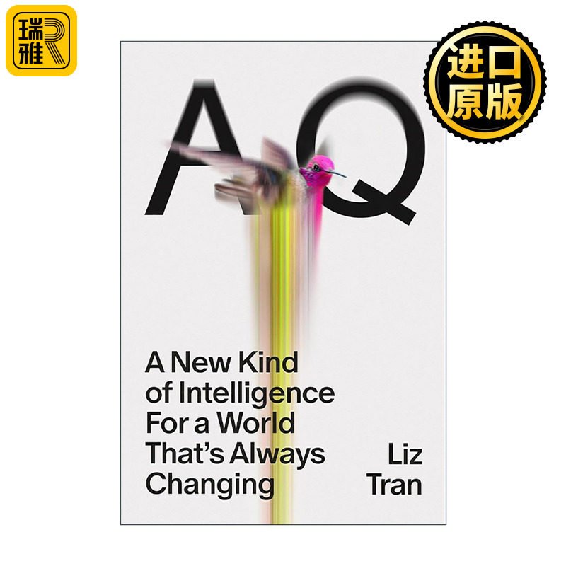 英文原版 AQ 敏商 应对瞬息万变世界的新型智能 全球顶尖领导力教练Liz Tran 英文版 进口英语原版书籍