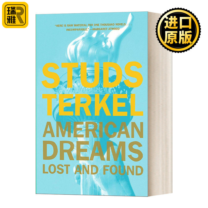 American Dreams: Lost and Found 美国梦:得与失 Studs Terkel斯特兹・特克尔 美国历史 英文原版