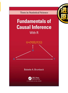 英文原版 Fundamentals of Causal Inference 运用R语言的因果推理 弗罗里达大学生物统计学系教授Babette Brumback 精装