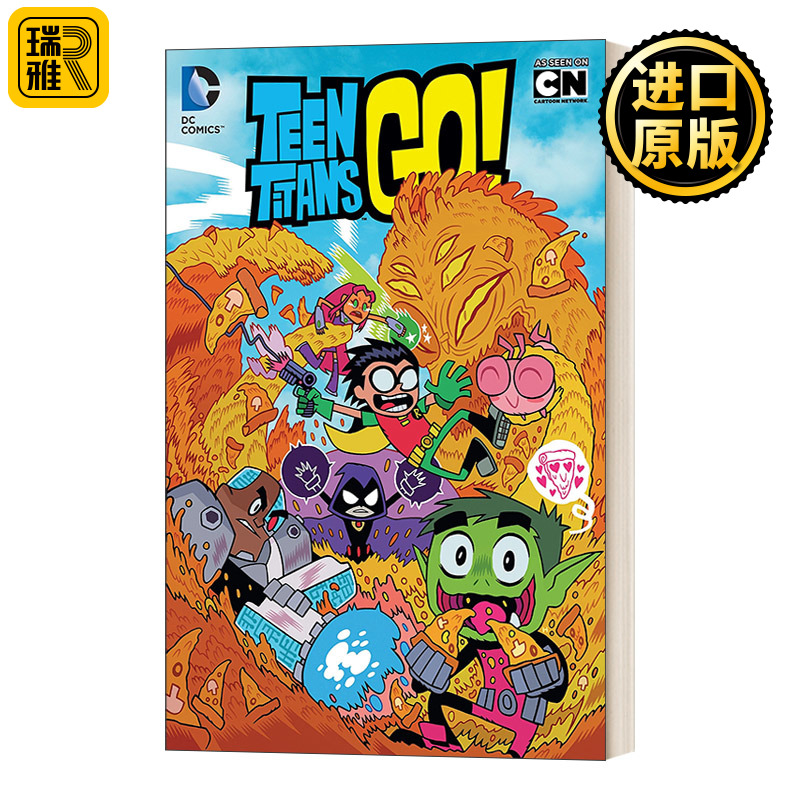 英文原版 Teen Titans Go! Vol. 1 Party  Party! 少年泰坦出击!第1卷 派对，派对! 英文版 Sholly Fisch 进口英语原版书籍