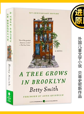 布鲁克林有棵树 英文原版小说 A Tree Grows in Brooklyn 外国儿童文学小说 Betty Smith 史密斯 全正版进口英语书籍