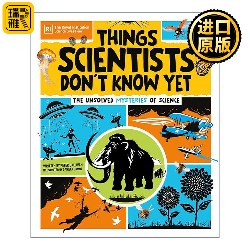英文原版 Things Scientists Don't Know Yet 科学家也不知道的事 探索科学界十大未解之谜 DK科普百科读物精装 进口英语原版书籍
