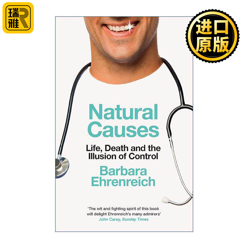 英文原版 Natural Causes 自然因素 生命的起伏 死亡的必然与控制的幻影 英文版 进口英语原版书籍