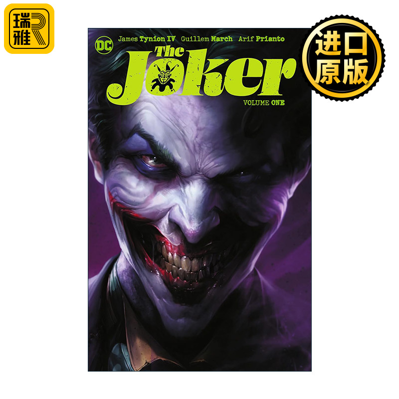 英文原版 The Joker Vol.1 小丑 卷一 DC漫画 艾斯纳奖得主James Tynion IV 英文版 进口英语原版书籍