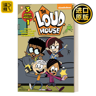 House 英文原版 喧闹一家亲漫画小说三合一13 Loud The