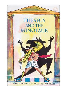 英文原版 Theseus And The Minotaur 忒修斯和牛头怪 古希腊罗马神话传说故事 英文版 进口英语原版书籍