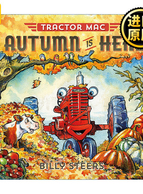 Tractor Mac: Autumn Is Here 红色大拖拉机麦克 秋天到了  精装绘本