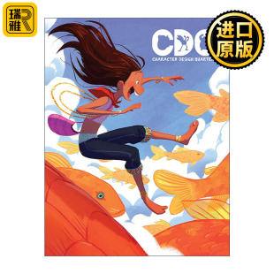 刊26 书籍 Design 进口英语原版 人物设计指南 绘画插画游戏动漫3D建模进口画册 CDQ角色设计季 Quarterly Character 英文原版