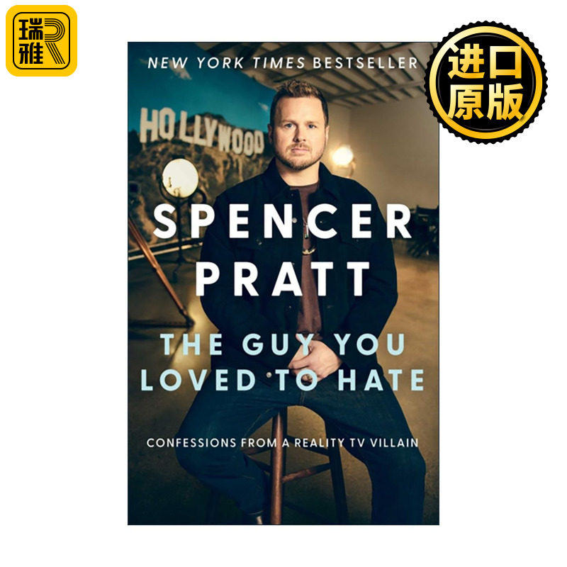 英文原版 The Guy You Loved to Hate 你又爱又恨的那个男人 真人秀反派的自白 斯宾塞普拉特 精装 英文版 进口英语原版书籍