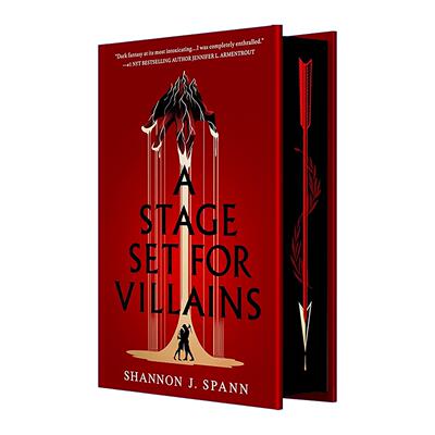 英文原版 A Stage Set for Villains 反派的舞台 精装刷边版 黑暗奇幻浪漫小说 英文版 进口英语原版书籍
