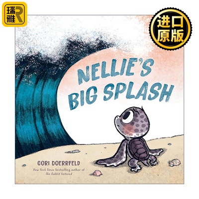 英文原版 Nellie's Big Splash 奈莉的大水花 儿童精装绘本 勇敢尝试新体验 科里·德尔费尔德 英文版 进口英语原版书籍