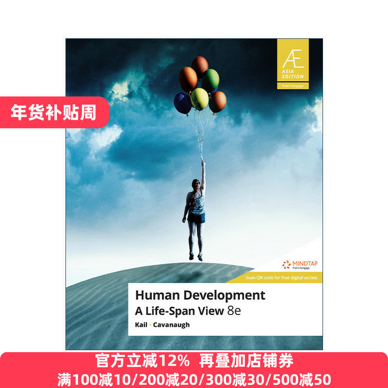 英文原版 Human Development A Life Span View 毕生发展观 第8版 普渡大学心理科学教授 英文版 进口英语原版 ...