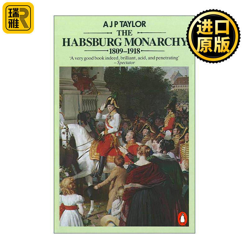 英文原版 The Habsburg Monarchy 1809-1918 哈布斯堡王朝史 A.J.P.泰勒 英文版 进口英语原版书籍