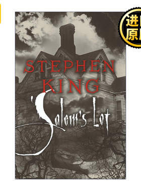 正版 Salem's Lot 撒冷镇 Stephen King 精装 英文原版 进口英语书籍