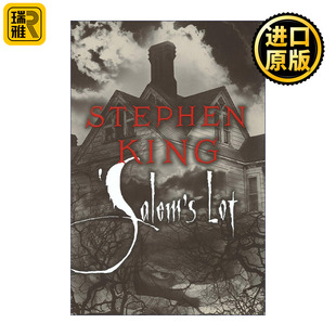 Lot 撒冷镇 英文原版 Salem 进口英语书籍 精装 King 正版 Stephen