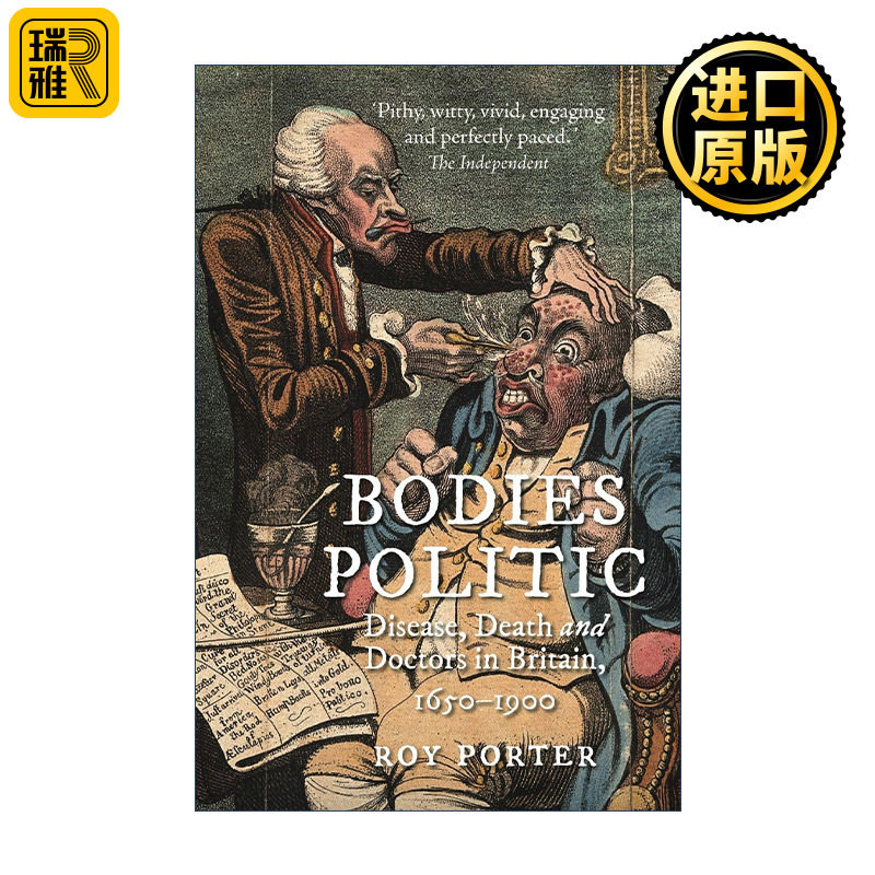 英文原版 Bodies Politic 病人、医生、江湖郎中 近代英国的医疗与社会 罗伊·波特 英文版 进口英语原版书籍