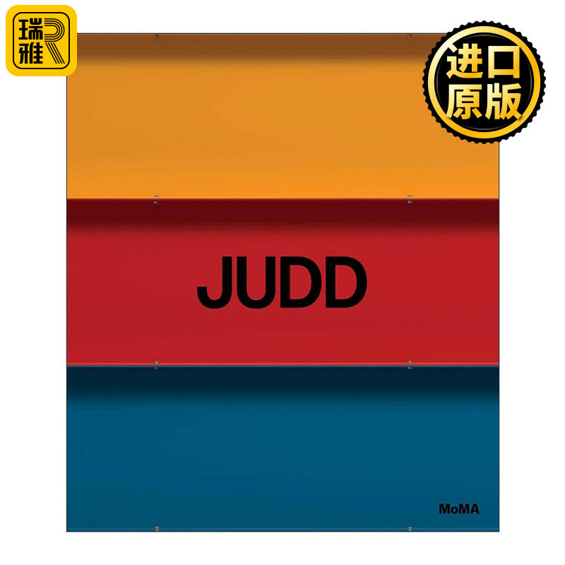 英文原版 Judd 贾德 极简主义雕塑 建筑和家具 设计产品 精装 英文版 进口英语原版书籍