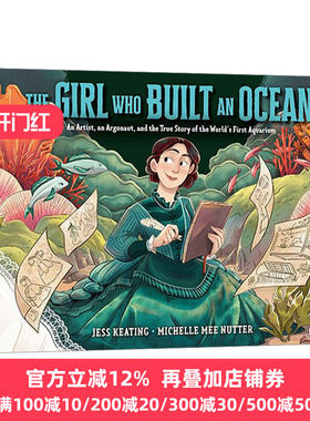 英文原版 The Girl Who Built an Ocean 4-8 Michelle Mee Nutter