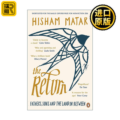 英文原版 The Return 回归 父亲 儿子和故土 希沙姆·马塔尔 英文版 进口英语原版书籍