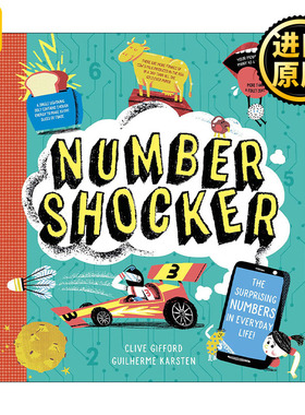 英文原版 Number Shocker 用数字讲科学 儿童STEM科普绘本 英文版 进口英语原版书籍