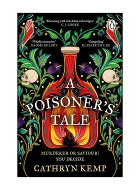 英文原版 A Poisoner's Tale 毒杀的真相 Cathryn Kemp 历史女性悬疑小说 英文版 进口英语原版书籍