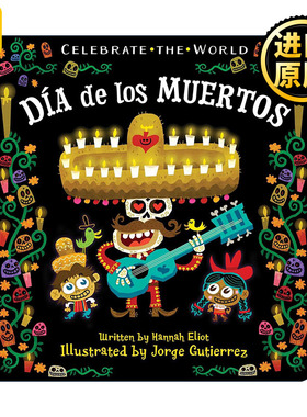 英文原版 Día de los Muertos 世界节日之亡灵节 纸板书 英文版 进口英语原版书籍