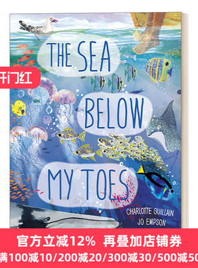 The Sea Below My Toes 海底有什么呢？眼前的海洋 超长拉页科普绘本