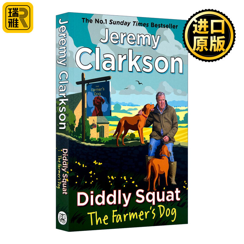 英文原版 Diddly Squat The Farmer's Dog 假装蹲一下5 乡村酒吧 克拉克森的农场 英文版 进口英语原版书籍