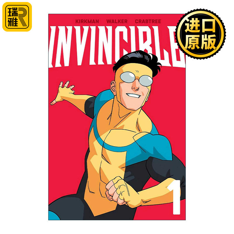 英文原版 Invincible Volume 1 无敌少侠 漫画卷一 英文版 进口英语原版书籍,书籍/杂志/报纸,漫画类原版书,淘宝优惠券,粉丝福利购,淘宝优惠卷