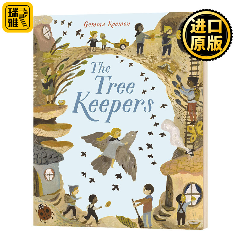 树林保护者 Tree Keepers Flock英文原版情商启蒙培养 Gemma Koomen友谊与分享儿童英语启蒙绘本英文版进口原版书籍-封面