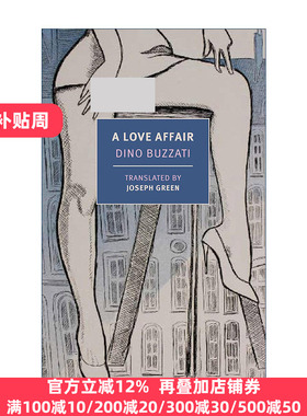 英文原版 A Love Affair The New York Review Books Classics 风流韵事 鞑靼人沙漠作者Dino Buzzati 英文版 进口英语原版书籍