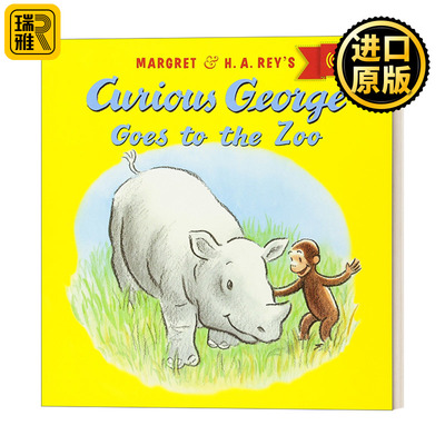 Curious George Goes to the Zoo with downloadable audio 好奇猴乔治去动物园 音频可下载