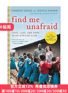 英文原版 Find Me Unafraid 街角的奇迹 英文版 进口英语原版书籍