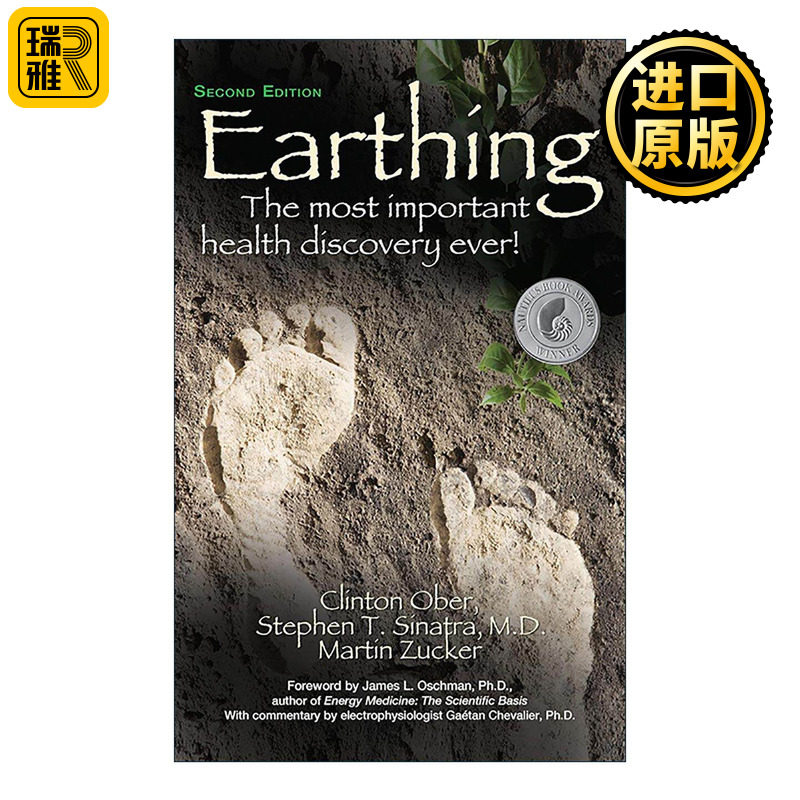 英文原版 Earthing 接地气 不生病 有史以来重要的健康发现 第二版 克林顿·奥伯 英文版 进口英语原版书籍