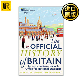 History 书籍 进口英语原版 角度看英国历史 The Official Boris Britain 英文版 英文原版 英国官方史 Starling 从数据
