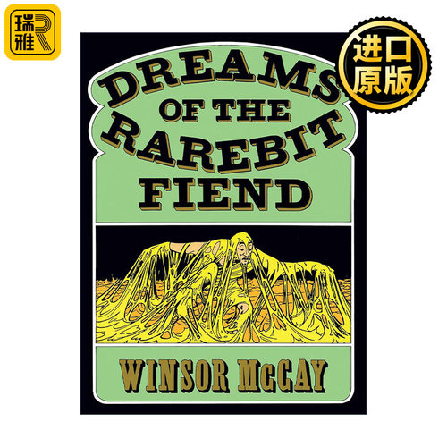 英文原版 Dreams of the Rarebit Fiend 一个醉鬼的白日梦 同名电影原著漫画 Winsor McCay温瑟·麦凯 英文版 进口英语原版书籍