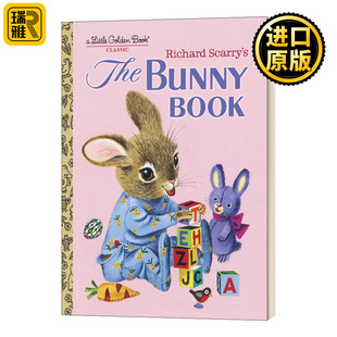 Richard Scarry's The Bunny Book (Little Golden Book) 理查德·斯卡里的兔子之书 兰登书屋精装小金书