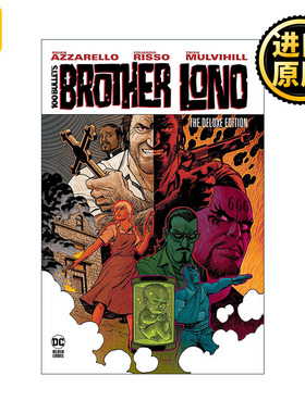 英文原版 100 Bullets Brother Lono 100颗子弹 洛诺兄弟 豪华精装收藏版 DC漫画 布莱恩·阿扎瑞罗 英文版 进口英语原版书籍