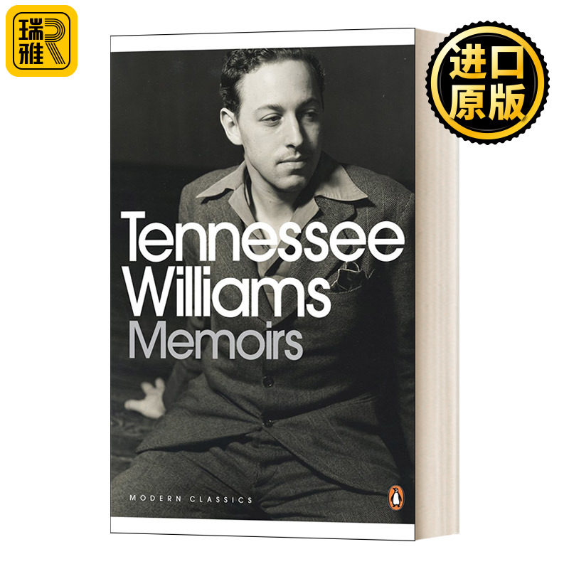 Memoirs 田纳西威廉斯回忆录 现代经典 现代经典 英文原版