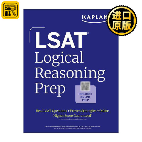 英文原版 Logical Reasoning Prep 2025 卡普兰 LSAT逻辑推理 英文版 进口英语原版书籍