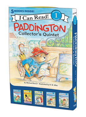 Paddington Collector's Quintet 帕丁顿熊5本盒装 I Can Read Level 1 分级阅读