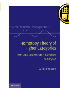 Homotopy Theory of Higher Categories 高阶范畴论 剑桥新数学专著系列 精装