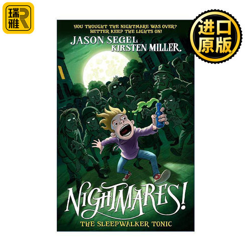 英文原版 Nightmares The Sleepwalker Tonic 噩梦大作战2 梦游药水 儿童奇幻冒险小说 英文版 进口英语原版书籍