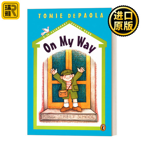 On My Way (26 Fairmount Avenue) 在路上 儿童趣味故事 凯迪克奖得主Tomie Depaola