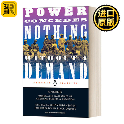 英文原版 Unsung Unheralded Narratives of American Slavery and Abolition 无名 美国奴隶制与废奴的无名叙述 进口英语书
