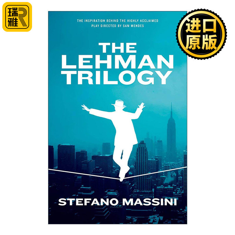 英文原版 The Lehman Trilogy 雷曼三部曲 精装 斯特凡诺·马西尼 同名话剧原著小说 英文版 进口英语原版书籍