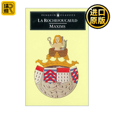 Maxims (Penguin Classics) 道德警句集 La Rochefoucauld拉罗什福科 企鹅经典