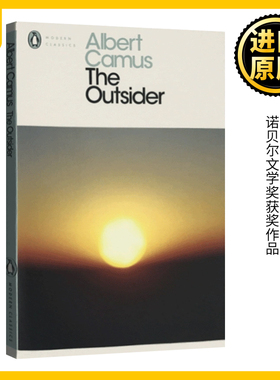 局外人 英文原版小说 The Outsider 加缪 企鹅当代经典 The Stranger 诺贝尔文学奖 Albert Camus 鼠疫西西弗神话作者进口英语书籍