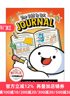 The Odd 1s Out Journal 奇数是不可能的 漫画 游戏互动日记簿 James Rallison